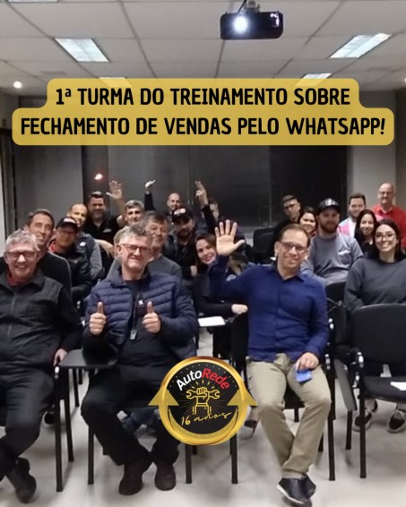 1º Worshop AutoRede de Fechamento de Vendas pelo WhatsApp