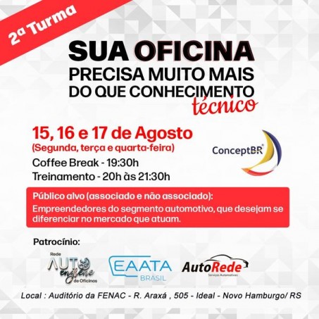 Treinamento em Gestão - Sua oficina precisa muito mais do que conhecimento Técnico