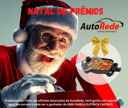 Natal de Prêmios AutoRede.