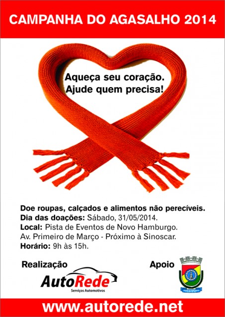 Lançamento da Campanha do Agasalho AutoRede 2014