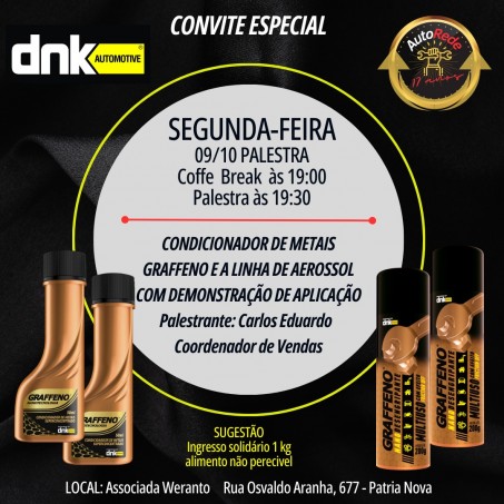 PALESTRA TÉCNICA GRAFENO - CONDICIONADOR DE METAIS